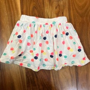 Girls Polka Dot Osh Kosh B’Gosh Skort, Size 5T